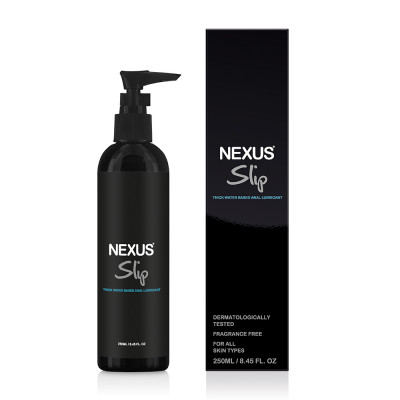 Nexus Slip Thick Water Based Anal Lubricant 250ml