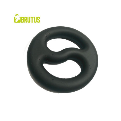 Brutus Yin-Yang Silicone Cock And Ball Duo Ring