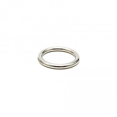 Rimba Solid Metal Cockring 8mm Thick 7371 45mm