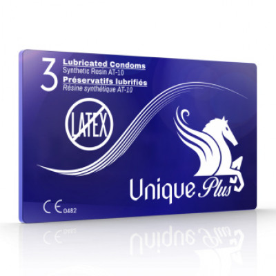 Unique Plus Condoms 3 db