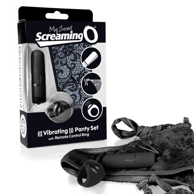 The Screaming O Remote Control Panty Vibe Fekete