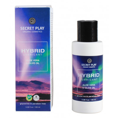 Secret Play Hybrid Lubricant Aloe Vera & Olive Oil 100ml