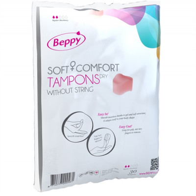 Beppy Soft+Comfort Tampons DRY - zsinór nélküli tamponok 30 db