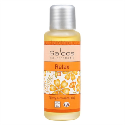 Saloos Relax - Bio test és masszázs olaj 50ml