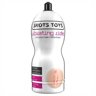 Shots Toys Vibrating Rider Vaginal - maszturbátor