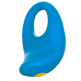 ROMP Juke Vibrating Cock Ring Blue