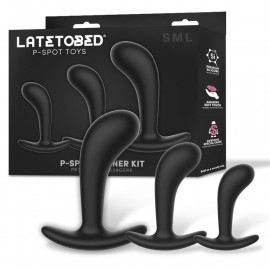 LateToBed P-Spot Trainer Kit Prostatic Massagers Black