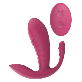 Dream Toys Essentials Triple Pleasure Vibe Pink