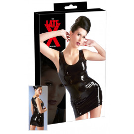 LateX Mini Dress - Latex mini ruha Fekete
