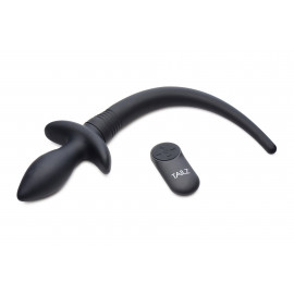 Tailz 14X Remote Control Wagging and Vibrating Puppy Tail Anal Plug
