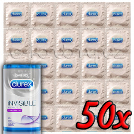 Durex Invisible Extra Lubricated 50 db