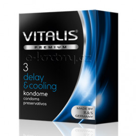 Vitalis Premium Delay & Cooling 3 db