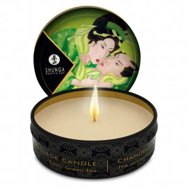 Shunga Libido Massage Candle Exotic Green Tea - masszázs gyertya 30ml