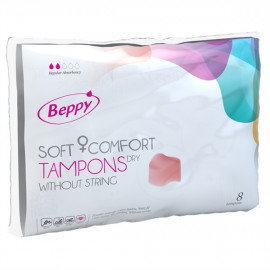 Beppy Soft+Comfort Tampons DRY - zsinór nélküli tamponok 8 db