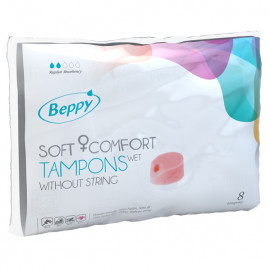 Beppy Soft+Comfort Tampons WET - zsinór nélküli tamponok 8 db