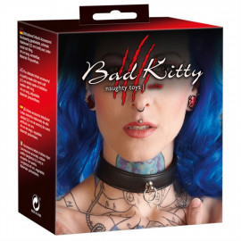 Bad Kitty Bondage Collar 2490404 - Nyakörv Fekete