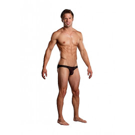 Male Power Pouch Bikini Fekete