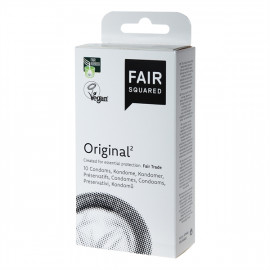 Fair Squared Original - Fair Trade vegán óvszerek 10 db