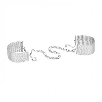 Bijoux Indiscrets Magnifique Metallique Chain Handcuffs Silver - fém dísz bilincsek Ezüst