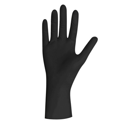 Unigloves Select Black 300 Long Surgical Gloves 100pcs