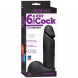 Doc Johnson Vac-U-Lock CodeBlack 6 Inch ULTRASKYN Realistic UR3 Cock - Luxus dildo 17cm Fekete