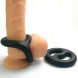 Brutus Yin-Yang Silicone Cock And Ball Duo Ring