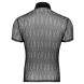 Svenjoyment Tight Half-Sleeve Lace Shirt 2161656 Black