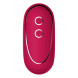 Dream Toys Sparkling Inflatable Remote Vibrator Isabella Red