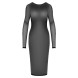 Cottelli Transparent Powernet Dress 2718480 Black