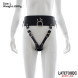 LateToBed BDSM Line Adjustable Female Chastity Belt Black