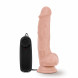 Blush Dr. Skin Dr. Tim 7.5 Inch Vibrating Cock with Suction Cup Vanilla