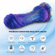 HiSmith WDA025-M Wildolo Silicone Vibrating Monster Dildo with App 24cm Blue-Purple