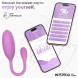 InToYou App Series Logan Vibrating Egg with App Purple