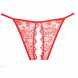 Allure Crotchless Enchanted Belle Panty Red