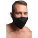 Master Series Mouth-Full Dildo Face Mask Black