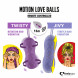 FeelzToys Remote Controlled Motion Love Balls Twisty