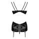 Beauty Night Xiomara Chemise & Thong Black