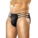 Male Power Cage Brief Fekete