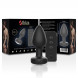 Ibiza Remote Control Anal Plug Vibrator Black Size S