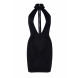 Leg Avenue Dress with Zipper Back Detail LO86114 Black