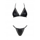 Obsessive Punta Negra Bikini Black