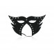 Kiotos Cat Mask Open Mouth Black