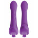 Pipedream 3Some Rock N' Ride Silicone Vibrator Purple